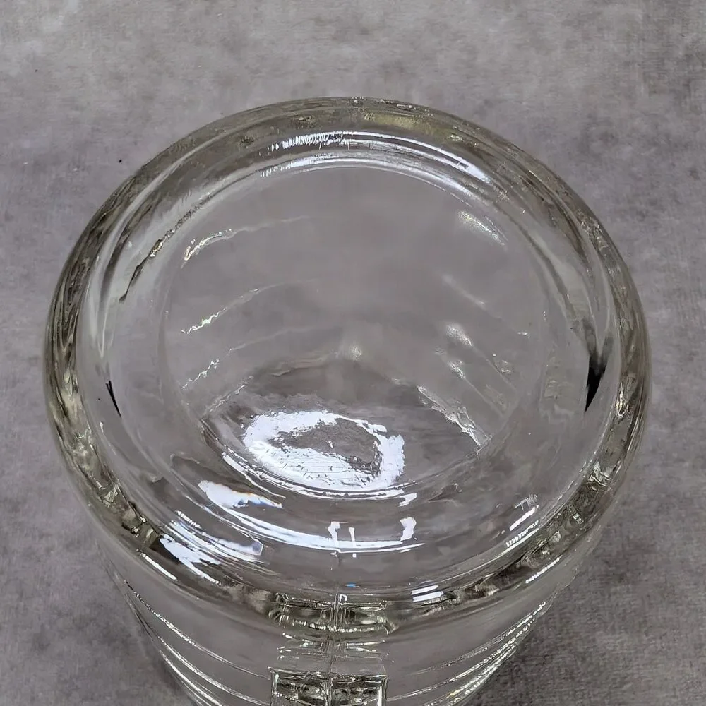 Vintage Hazel Atlas Glass 1 Cup Measuring Cup Raised Embossed Letters Block Logo